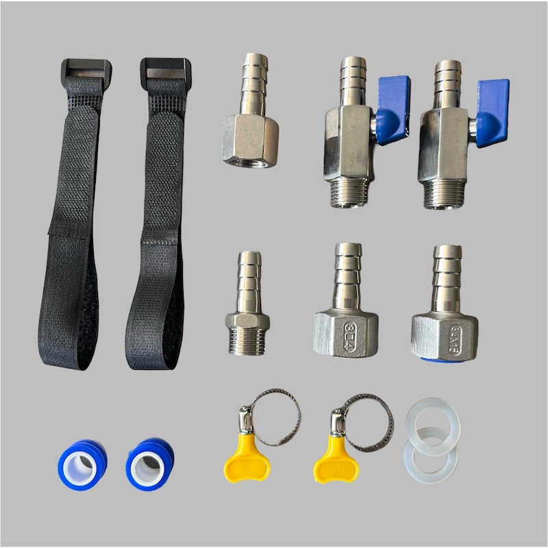 Eisbad-Komplettset PolarFlow 360 Liter mit ⅓ PS Wasserkühler