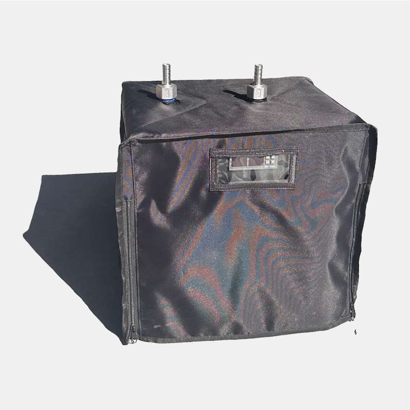 Eisbad-Komplettset PolarFlow 400 Liter mit ⅓ PS Wasserkühler